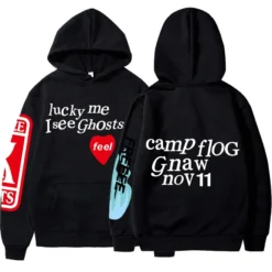 Graffiti Lucky Me I See Ghosts Hoodie