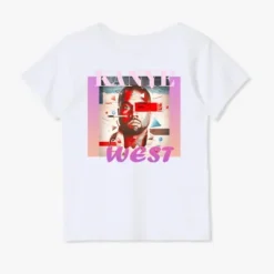 Kanye Poster Aesthetic white T shirt